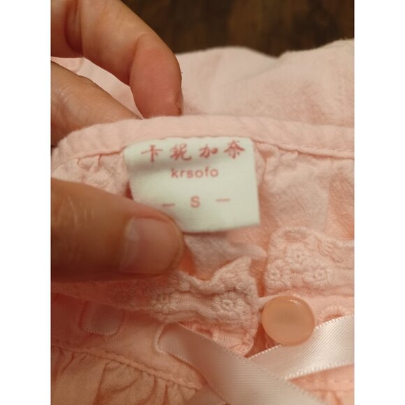 Vintage Kawaii Cottagecore Prairie Lace Dress - Picture 7 of 7